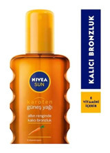 Nivea Sun Karoten Özü Kalıcı 6 Faktör Tüm Vücut İçin Bronzlaştırıcı Sprey 200 ml