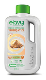 Elavy Organik Beyaz Misk 75 Yıkama Yumuşatıcı 3 lt