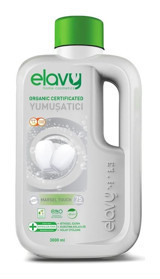 Elavy Organik Beyaz Sabun 75 Yıkama Yumuşatıcı 3 lt