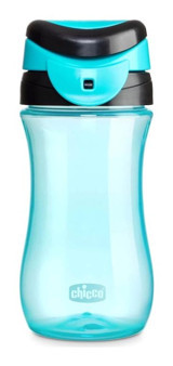 Chicco Sportif Akıtmaz Kulpsuz 2+ Yaş 350 ml Alıştırma Bardağı Mavi
