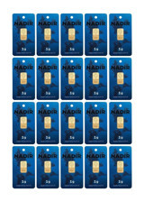 Nadir Gold 24 Ayar 20x1 gr Gram Altın