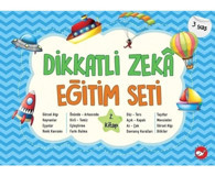 Dikkatli Zeka Eğitim Seti - 2.Kitap 3 Yaş- Beyaz Balina Yayınları