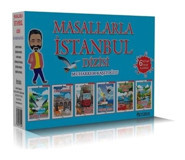 İstanbul'u Okuyorum Masallarla İstanbul Seti - 6 Kitap Takım Kutulu Test İlaveli - Muharrem Kaşıtoğlu - Özyürek Yayınevi