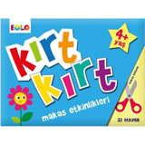 Kırt Kırt Makas Etkinlikleri - 32 Etkinlik 4+ Yaş- Eolo