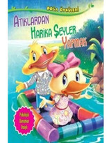 Atıklardan Harika Şeyler Yapmak-Doğa Öyküleri - Quixot Publishing - Parıltı Yayınları