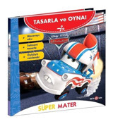 Disney Pixar - Tasarla ve Oyna! Arabalar - Süper Mater- Beta Kids