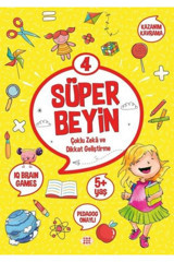 Dokuz Yayınları Süper Beyin 4 Çoklu Zeka Ve Dikkat Geliştirme 5 Yaş