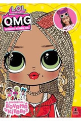 Doğan Çocuk Lol Surprise! O.M.G. Çıkartmalı Boyama Kitabı - Maskot Şapka