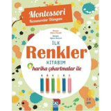 İlk Renkler Kitabım - Harika Çıkartmalar ile - Montessori Kazanımlar Dünyası- Altın Kitaplar