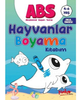 ABS Hayvanlar Boyama Kitabım 4 - 6 Yaş - Buçe Dayı - Pinokyo