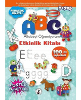 ABC Alfabeyi Öğreniyorum Etkinlik Kitabı 5+ Yaş- Misket Kitap