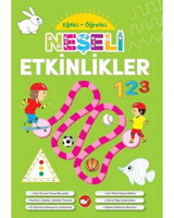 Neşeli Etkinlikler-Eğitici Öğretici- Beyaz Balina Yayınları