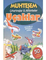 Muhteşem Çıkartmalar - Aktiviteler Uçaklar- Parıltı Yayınları