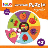 Yuvarlak Puzzle-Meyveler- Eolo