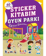 Sticker Kitabım - Oyun Parkı - Eğitici Etkinlikler - 60 Çıkartma- Bıcırık Yayınları