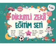 Dikkatli Zeka Eğitim Seti 5 Yaş - 3.Kitap- Beyaz Balina Yayınları