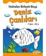 Noktaları Birleştir Boya Deniz Canlıları 1'den 30'a - Buçe Dayı - Pinokyo