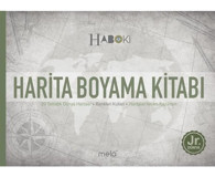 Harita Boyama Kitabı - Haboki Jr.Dünya - 20 Tematik Dünya Haritası - Veli Kural - Mela Yayınevi