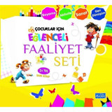 Çocuklar İçin Eğlenceli Faaliyet Seti Sarı Kitap 3 Yaş Üzeri- Parıltı Yayınları