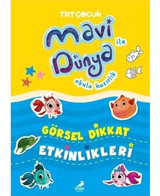 TRT Çocuk - Görsel Dikkat Etkinlikleri - Mavi Dünya ile Okula Hazırlık- Erdem Çocuk