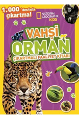 Beta Kids Yayınları NG Kids Vahşi Orman Çıkartmalı Faaliyet Kitabı