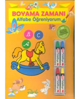Boyama Zamanı: Alfabe Öğreniyorum- Parıltı Yayınları