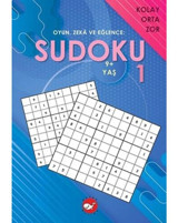 Sudoku 1 - Oyun Zeka ve Eğlence: Kolay Orta Zor- Beyaz Balina Yayınları