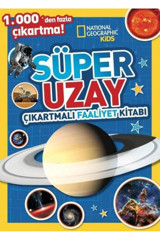 Beta Kids Yayınları NG Kids Süper Uzay Çıkartmalı Faaliyet Kitabı