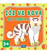 Parıltı Yayınları Çiz ve Boya Hayvanlar Parıltı Yayınları kitap