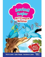 Sevimli Kuşlar-Aktivitelerle Masallar-Masal Aktivite Boyama- Koloni Çocuk Yayınları
