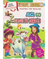 Jack ve Fasulye Sırığı - Çıkartmalı Peri Masalları- Parıltı Yayınları