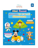 Beta Kids Disney Eğitsel Okul Öncesi Şekilleri ve Renkleri Öğreniyorum kitabı - Kollektif - Beta Kids