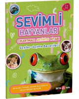 Sevimli Hayvanlar - Çıkartmalı Aktivite Kitabı - Buket Kurt - Beta Kids