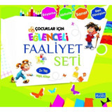 Çocuklar İçin Eğlenceli Faaliyet Seti Yeşil Kitap 3 Yaş Üzeri- Parıltı Yayınları