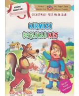 Kırmızı Başlıklı Kız - Çıkartmalı Peri Masalları- Parıltı Yayınları