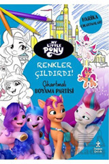Doğan Çocuk My Little Pony - Renkler Çıldırdı! Çıkartmalı Boyama Partisi