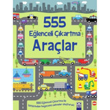 Araçlar - 555 Eğlenceli Çıkartma- Altın Kitaplar