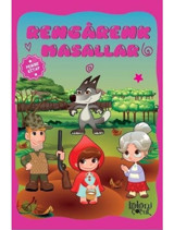 Rengarenk Masallar-Pembe Kitap - Ayşe Hüna Karaca - Koloni Çocuk Yayınları