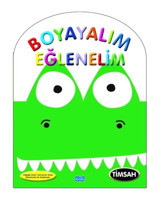 Timsah - Boyayarak Eğlenelim- Parıltı Yayınları