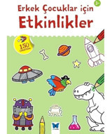 Erkek Çocuklar için Etkinlikler 3+- Mavi Kelebek