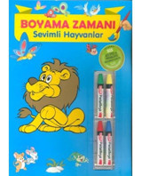 Boyama Zamanı: Sevimli Hayvanlar- Parıltı Yayınları