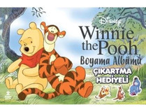 Disney Winnie The Pooh Boyama Albümü - Çıkartma Hediyeli- Doğan Çocuk