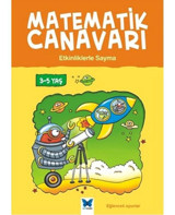 Matematik Canavarı - Etkinliklerle Sayma - Alison Oliver - Mavi Kelebek