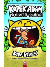 Köpek Adam Pirelerin Tanrısı - Köpek Adam 5 - Dav Pilkey - Altın Kitaplar