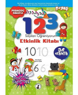 1 2 3 Sayıları Öğreniyorum Etkinlik Kitabı - 36 Etkinlik- Misket Kitap