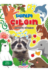 Parıltı Yayınları 3+ YAŞ - BENİM ÇILGIN AKTİVİTE KİTABİM-YEŞİL