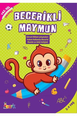 Bıcırık Yayınları Becerikli Maymun - Yaz-sil Kalemli