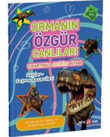 Ormanın Özgür Canlıları - Çıkartmalı Aktivite Kitabı - Buket Kurt - Beta Kids