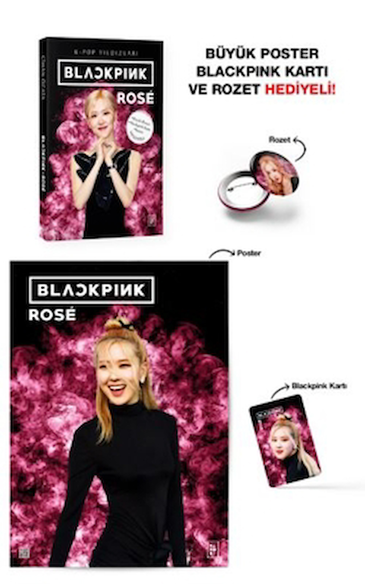 Blackpink Rosé / K-Pop Yıldızları / Cihan Özata / Parodi Yayınları / 9786256588431