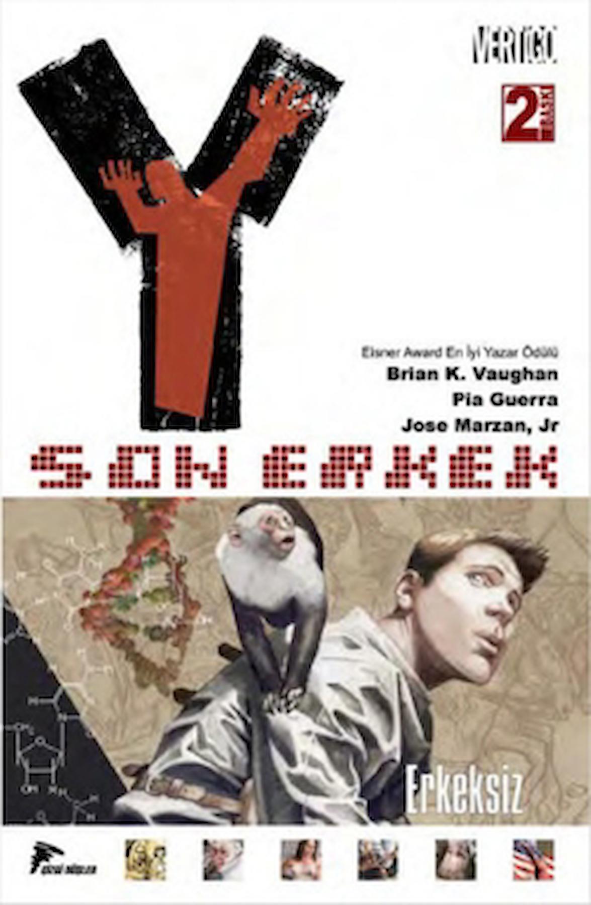 Y: Son Erkek 1 - Erkeksiz / Brian K. Vaughan / Çizgi Düşler Yayınevi / 9786054191772